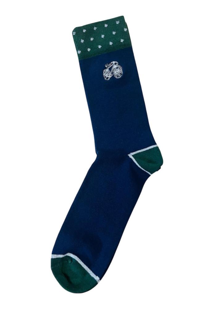 Șosete Bărbătești Organice Fără Cusătură, culoare bleumarin ,Engros